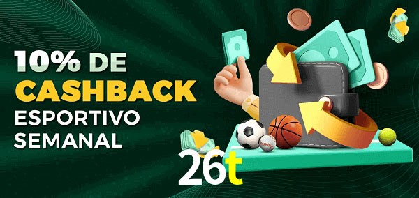 10% de bônus de cashback na 26t